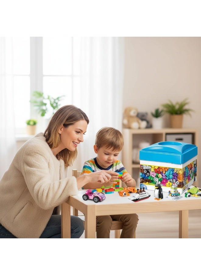 Y&D Creative DIY Variety Assembled Building Blocks Toys for Yacht Penguin Car Cake Castle And Other Shapes DIY Blocks - Image 2