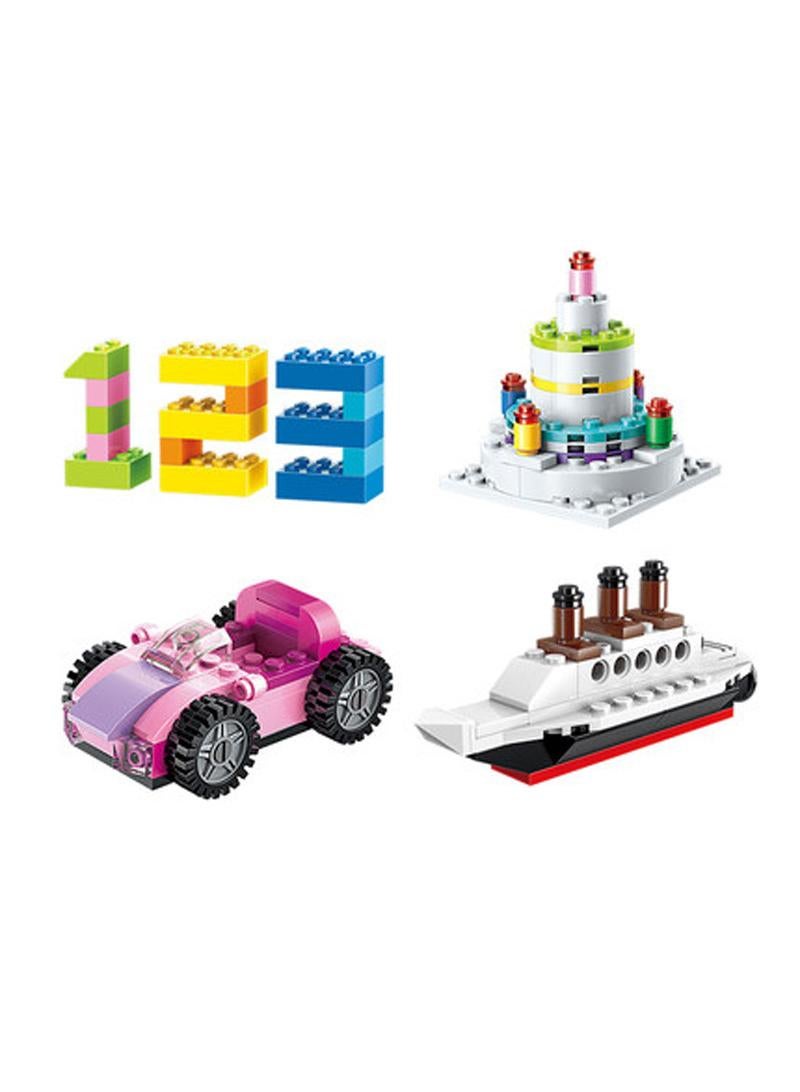 Y&D Creative DIY Variety Assembled Building Blocks Toys for Yacht Penguin Car Cake Castle And Other Shapes DIY Blocks - Image 5