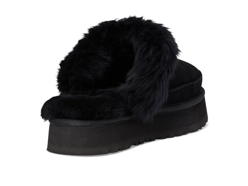 UGG Women's Disquette Chalet Slipper, Black, 8 - Image 5