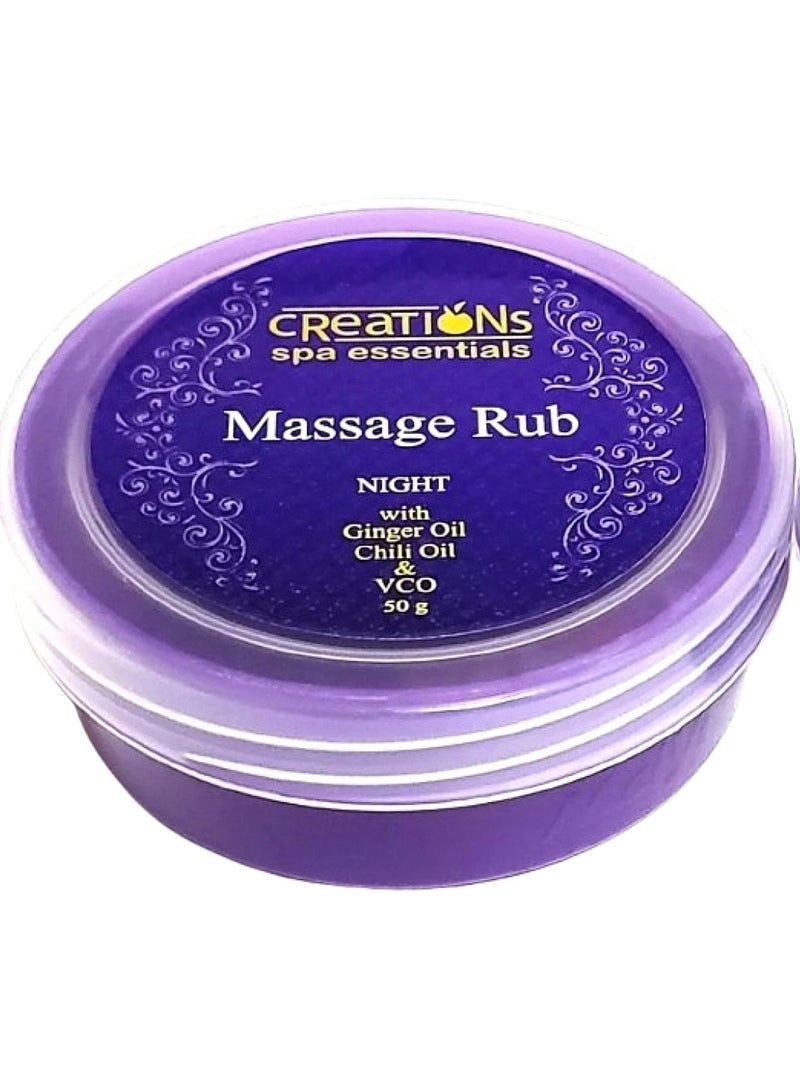creation Massage Rub Oil,Night,50g - Image 1