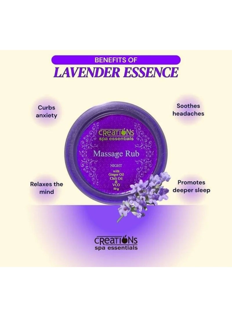 creation Massage Rub Oil,Night,50g - Image 4