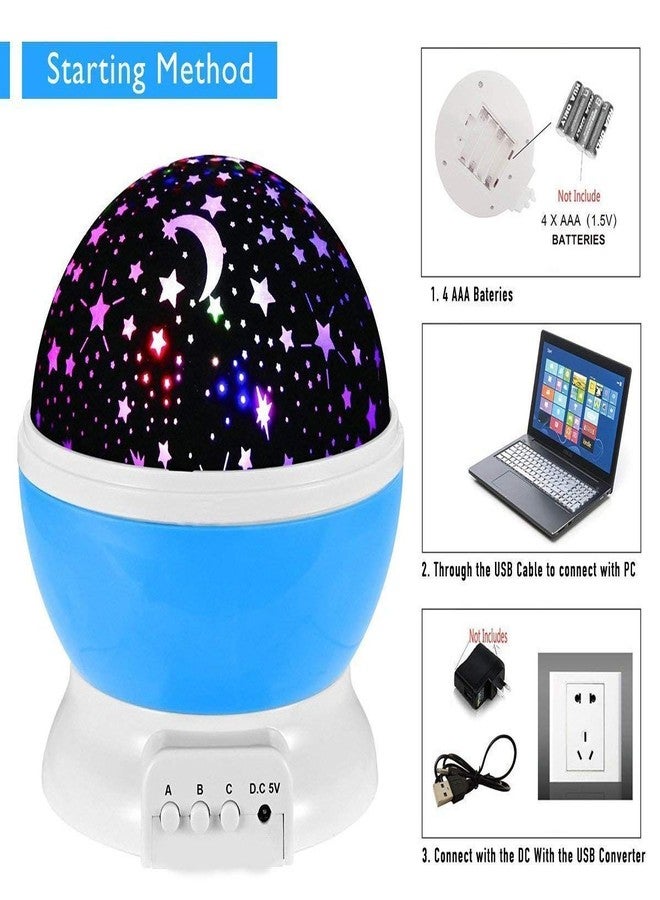 Nirvisha Colorful Cosmos Star Master Projector LED Night Light Lamp for Home Decor(Multicolour) - Image 5