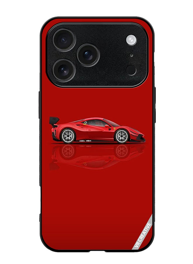 VR CREATIVE غطاء حماية لهاتف آبل آيفون 17 برو ماكس بتصميم فيراري متعدد الألوان