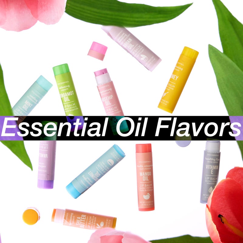 STYLE ESSENTIALS 10pc Lip Balm Collection -Hydrating Lip Balms Infused- Enriched Lip Balm Set - Image 5