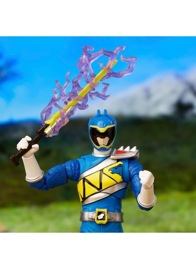 POWER RANGERS - Lightning Collection Dino Charge Blue Ranger 6 Inch Action Figure Toys And Action Figures For Kids Ages 4 And Up - Image 1