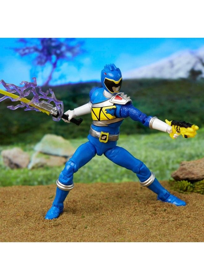 POWER RANGERS - Lightning Collection Dino Charge Blue Ranger 6 Inch Action Figure Toys And Action Figures For Kids Ages 4 And Up - Image 1