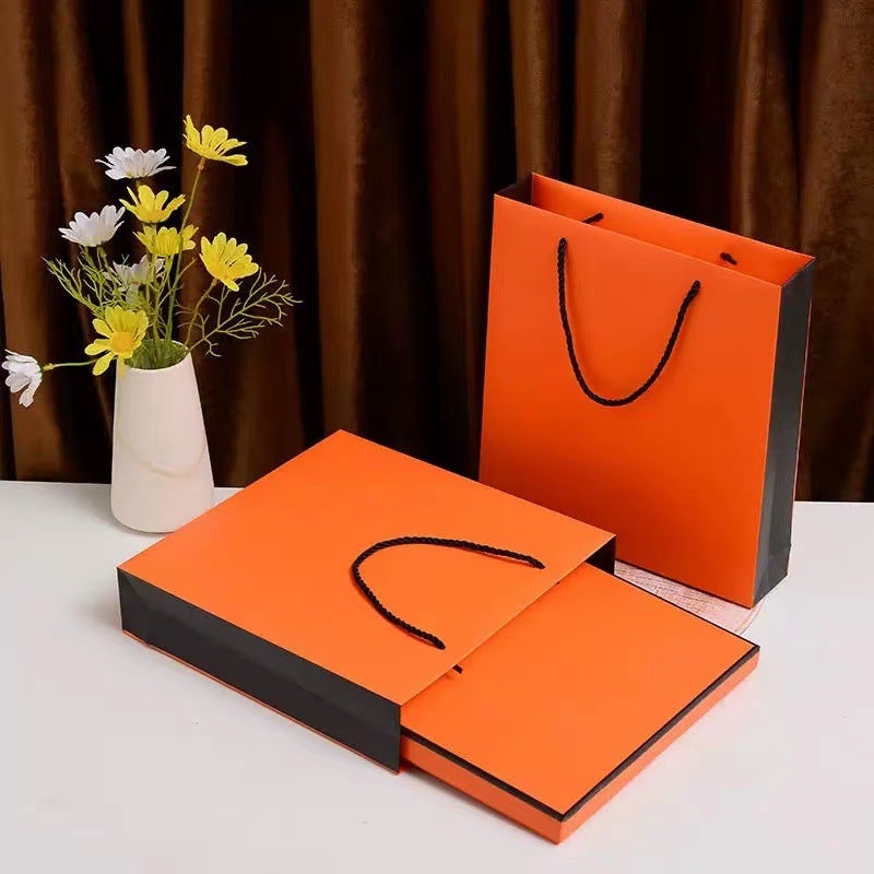 2026 High-End Exquisite Packaging Silk Scarf Special Gift Box Creative Packaging Box Handbag Various Styles - Image 3