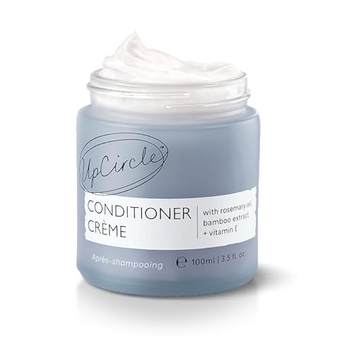 UpCircle Conditioner Crème with Rosemary Oil + Vitamin E – Gentle Formulation To Repair + Protect – Bamboo Extract + Orange Peel – Natural, Vegan + Cruelty-Free - Image 1