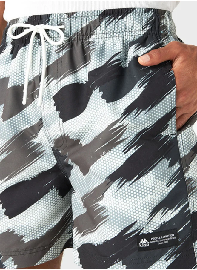 كابا All Over Printed Swim Shorts