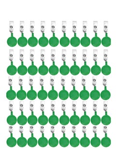 PARTNER 50-Piece Badge Reel for ID Cards Green  - Image 1