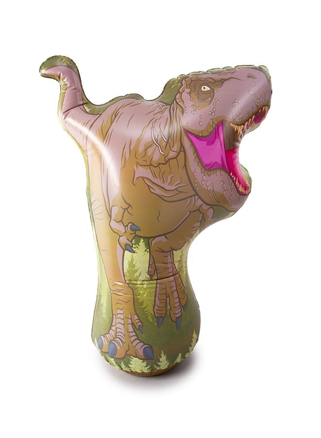 JURASSIC WORLD Dominion Large T-Rex Bop Bag – 80cm Inflatable Dinosaur Punching Toy for Kids | Indoor & Outdoor Play | Ages 5+ - Image 2