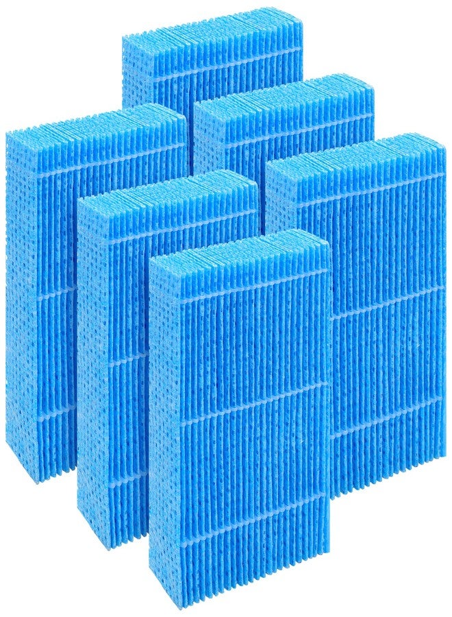 Harebery 6-Pack WF813 EQWF813 Humidifier Filters, Blue Spunlace Washable Wick, Compatible with Equate EQWF813, Relion RCM-832 RCM-832N, ProCare PCCM-832N Cool Mist Humidifier - Image 1