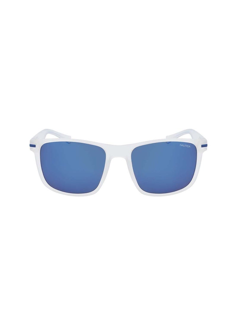 NAUTICA - Full Rim Injected Rectangle Sunglasses N3659SP 5518 (909) - Image 1