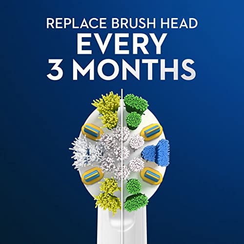 Procter & Gamble Oral-B FlossAction Electric Toothbrush Replacement Brush Heads Refill, 3ct - Image 4