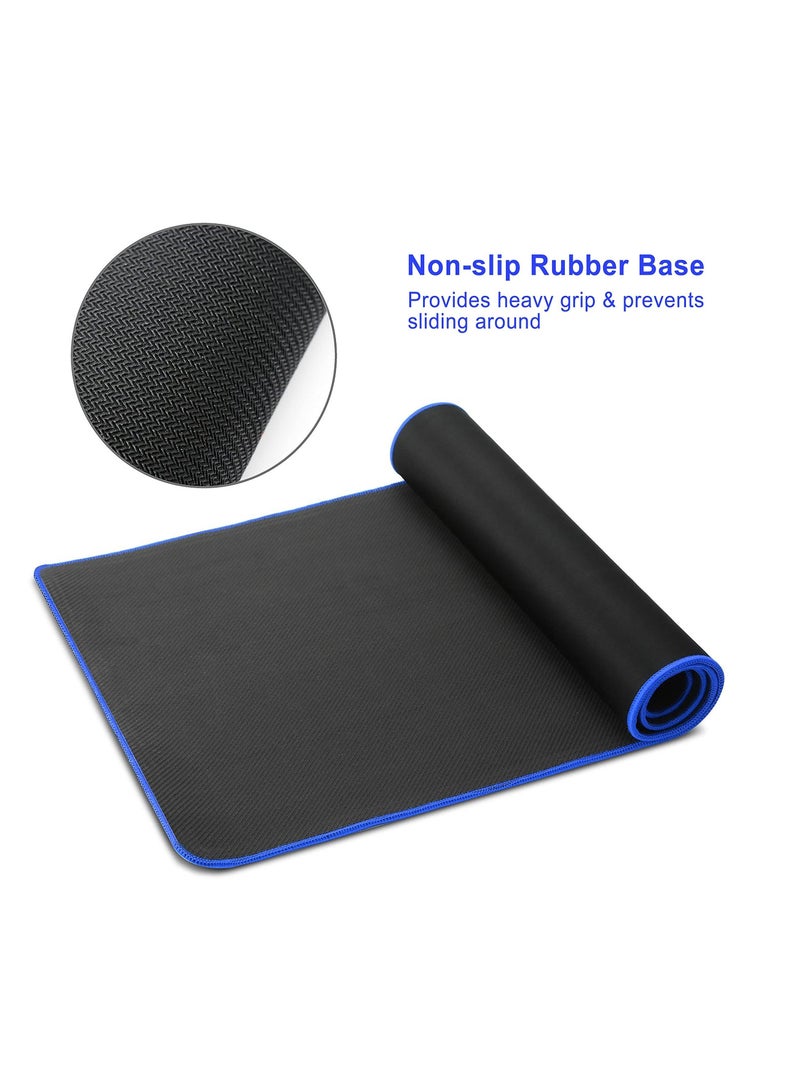 Large Gaming Mouse Pad Extended Mat Non-Slip Desk Pad Rubber Mice Pads Stitched Edges Long Mousepad 23.5x11.6"  - Image 5