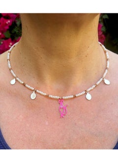 Alwan Crystal Necklace with a Cat Pendant  - Image 3