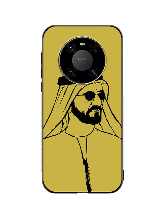 VR CREATIVE Protective Case Cover For Huawei Mate 40 Sheikh Mohammed Bin Rashid Al Maktoum Design Multicolour - Image 1