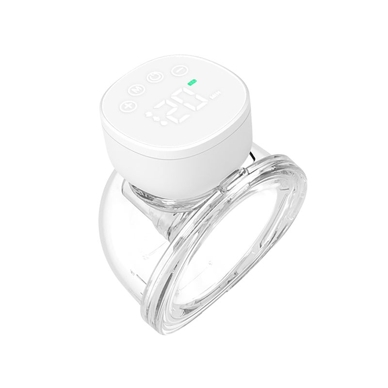 MY-376 Wearable Hands Electric Breast Pump Silent Invisible Breast Pump 3 Modes 9 Levels of Suction 180ML Capacity - Image 1