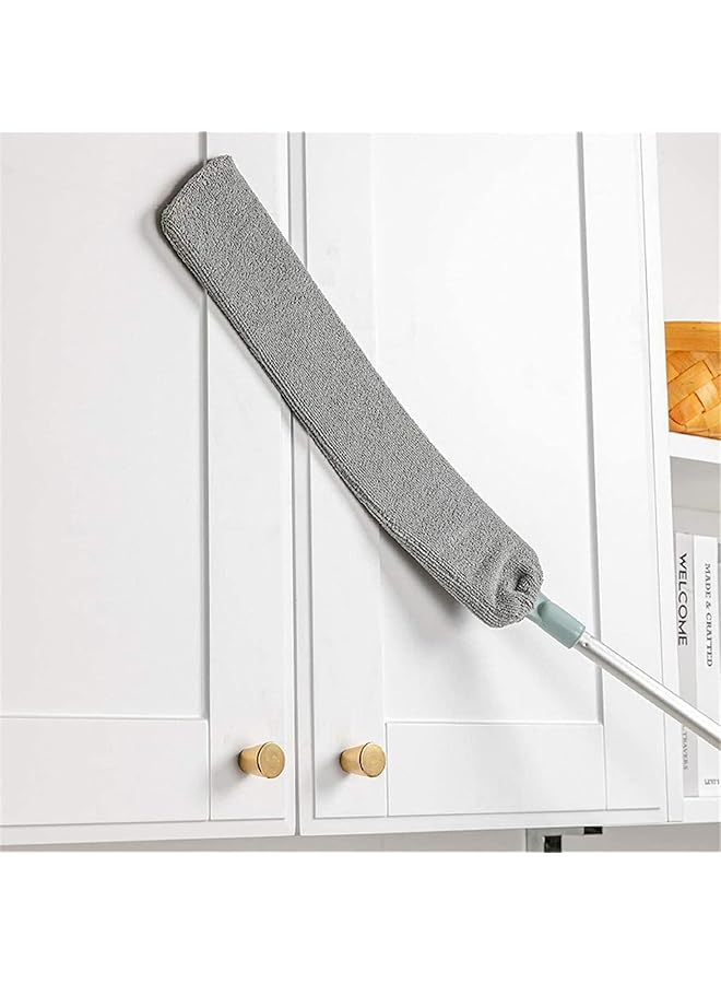 erorex Removable and Washable Telescopic Dust Collector Microfiber Cleaning Brush Dust Brush, Retractable Gap Dust Cleaning Artifact for Home Bedroom Kitchen - Image 1