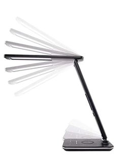 Light Folding Table Lamp with Wireless Charger  LED Night Light Digital Alarm Clock U13Q  - Image 2