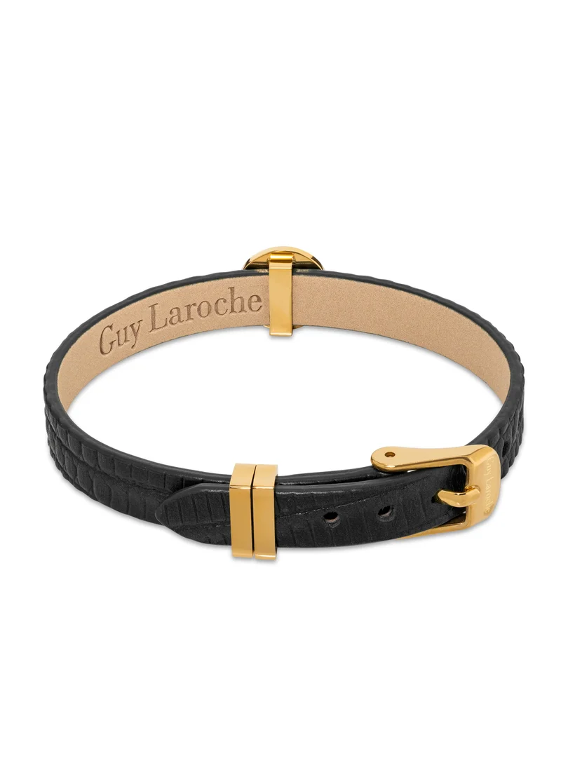 Guy Laroche  Diane Yellow Gold Plated Bracelet for Women | Best Price UAE
