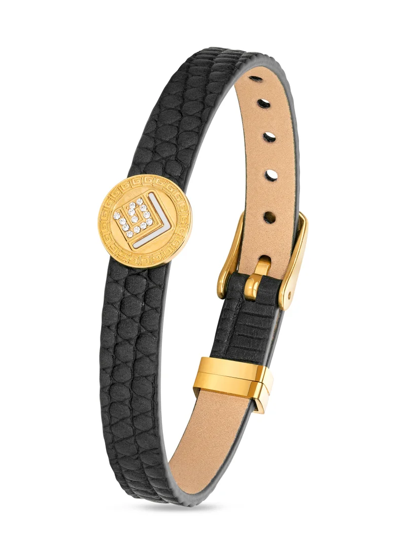 غاي لاروش Diane Yellow Gold Plated Bracelet