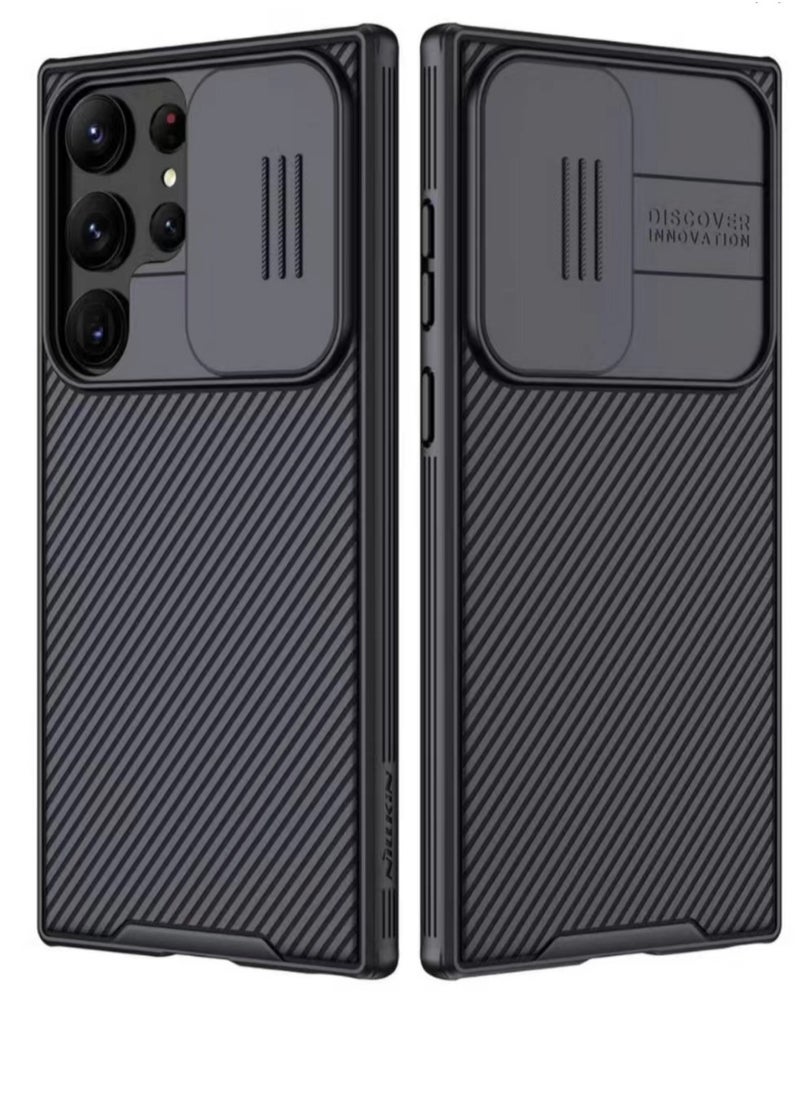 Nillkin - The shell is compatible with Samsung Galaxy S24 Ultra 5G, [camera protection] sliding camera cover, fingerprint-proof, ultra-thin and stylish mobile phone case back cover. - Image 1