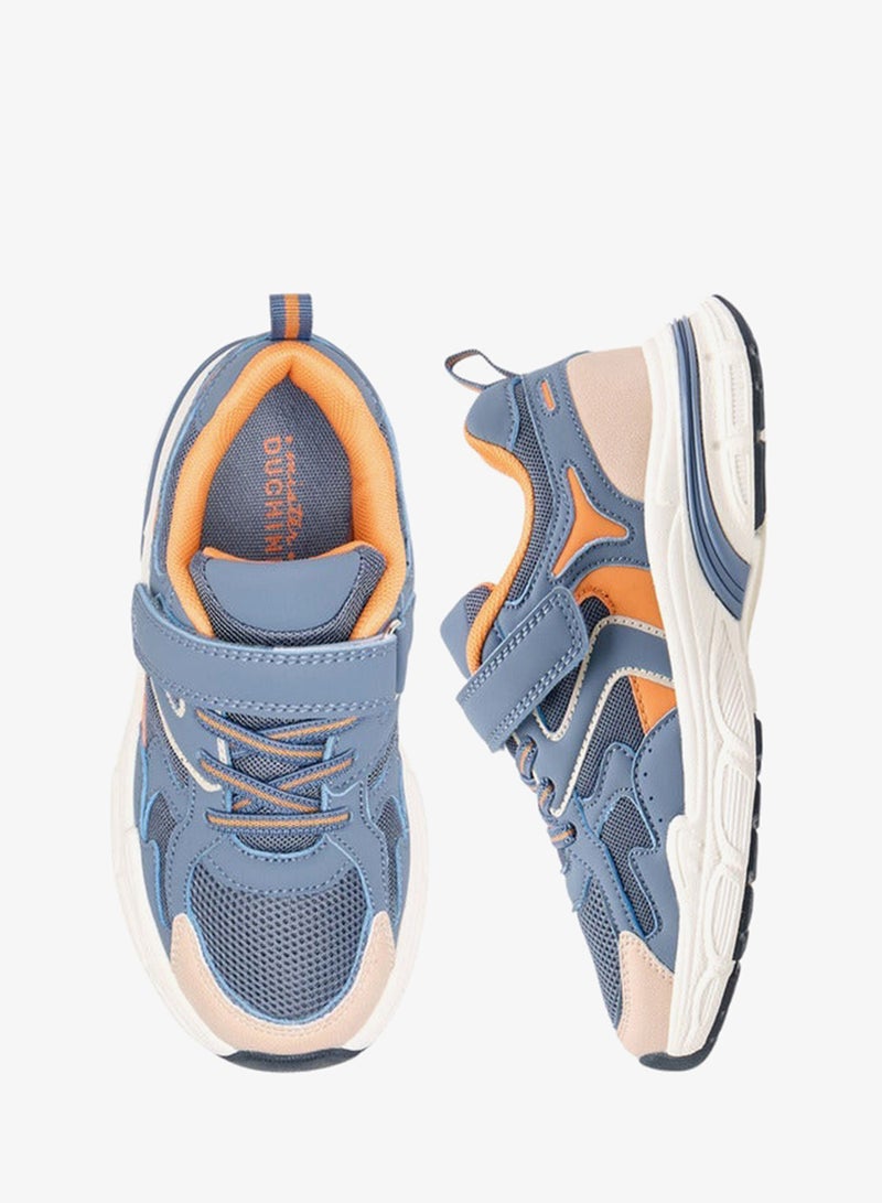 سيد دوتشيني سنيكرز أولاد بنعل خارجي بنقوش مع إغلاق بشريط لاصق - Image 3