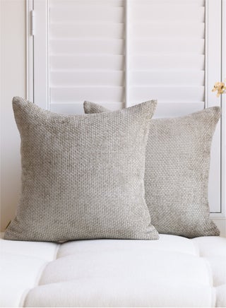 a moment Light Gray Chenille Cushion Cover Throw Pillow Covers 50x50 CM Pack of 2 Modern Decorative Pillowcase Farmhouse Cross Pillows - pzsku/Z1ECDAA9DB8AA2EAD3398Z/45/1748505268/32ffe38b-ce13-4348-ad5f-8d4f56e63c43
