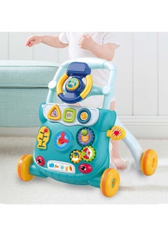 Necomi Baby Walker Toys for 1 Year Old, Sit to Stand Learning Activity Center Push Walker, Musical Stroller Toy for Toddlers & Preschoolers  - Image 2