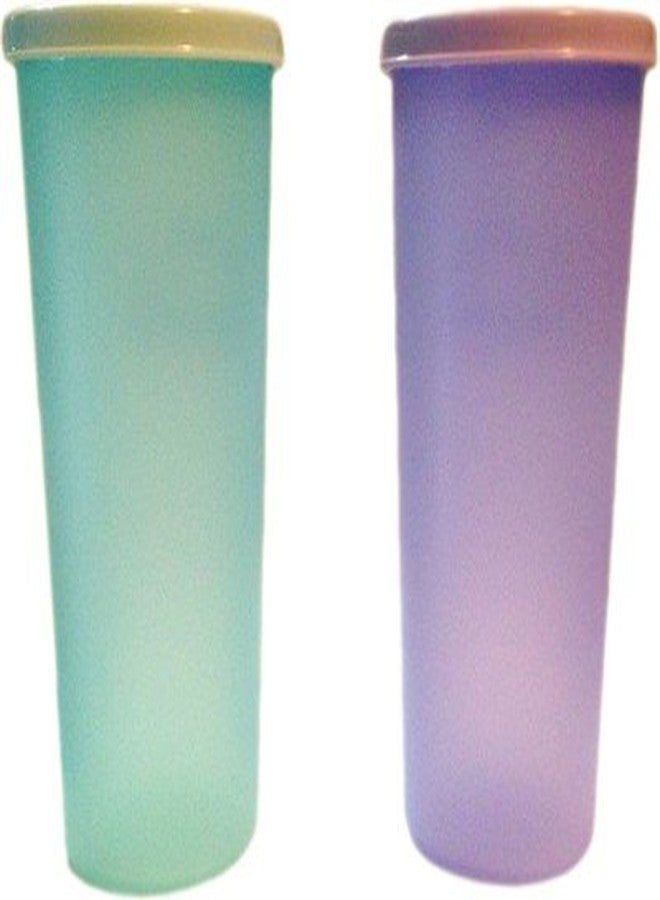 Tupperware Rainbow Plastic Tumbler Set, Multicolour, 340ml, Set of 2