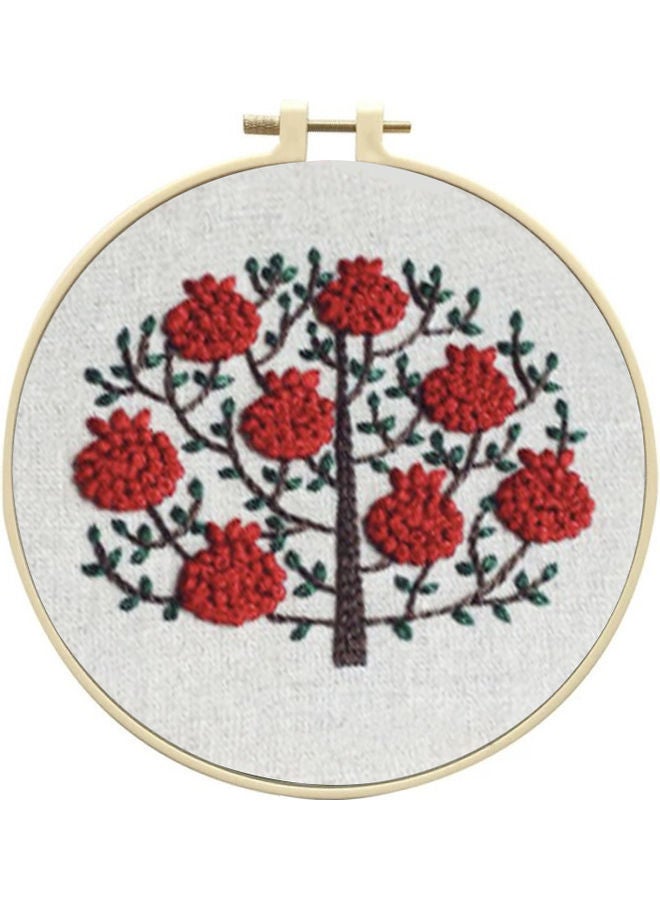 NIBEMINENT Embroidery Kit for Education and Crafts Multicolour - Image 1