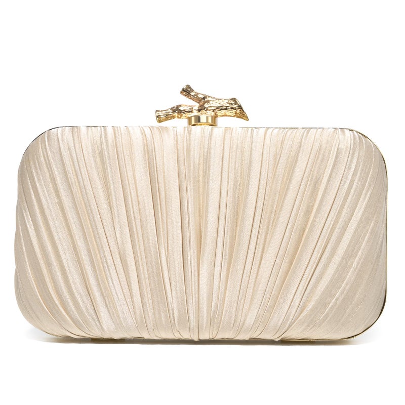 CHUNLI Clutch Purses for Women Evening/Wedding Chic Woven Bag Formal PU Leather Purse Designer Handbags for Women - Image 1