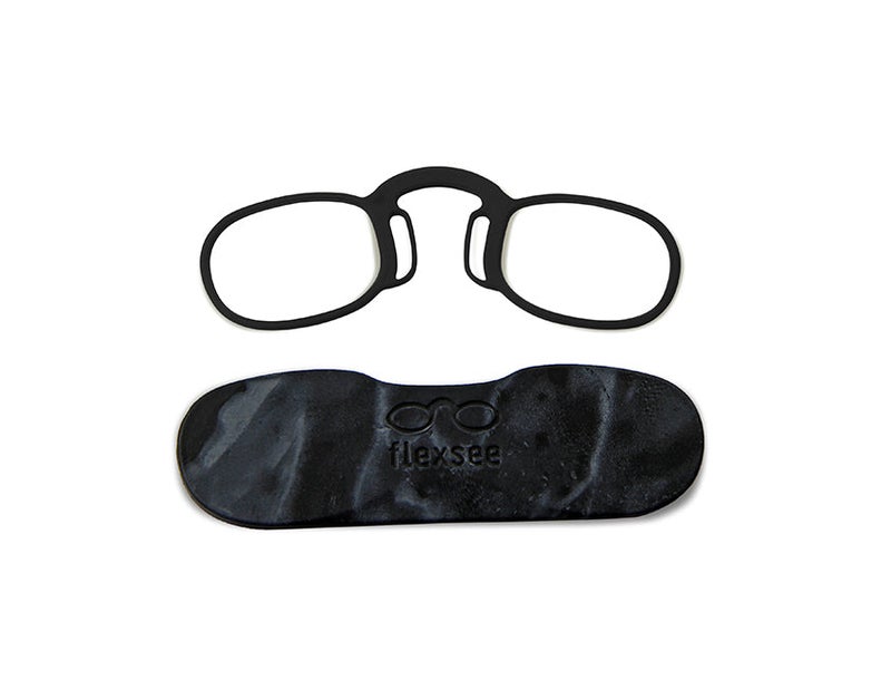 Flexsee Black Marble Round Light Ready Reading Glasses Power 1.5 - Image 5