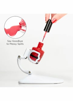 Y&D Nail Polish Holder, Fingernail Polishing Tool, Manicure and Pedicure Accessory  - Image 3