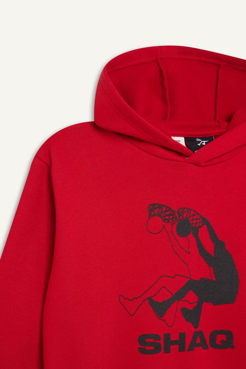 DeFacto Boy Shaquille O'Neal Hooded Thick Sweatshirt  - Image 5