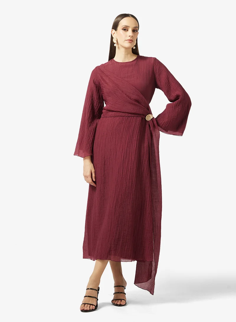 Khizana  Draped Styled Dress for Women | Best Price UAE