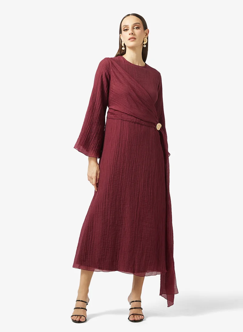 Khizana Draped Styled Dress