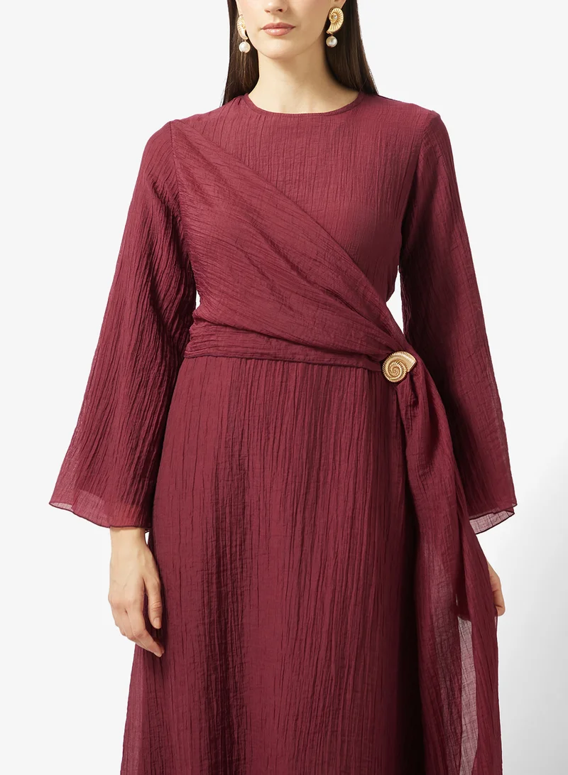 Khizana  Draped Styled Dress for Women | Best Price UAE