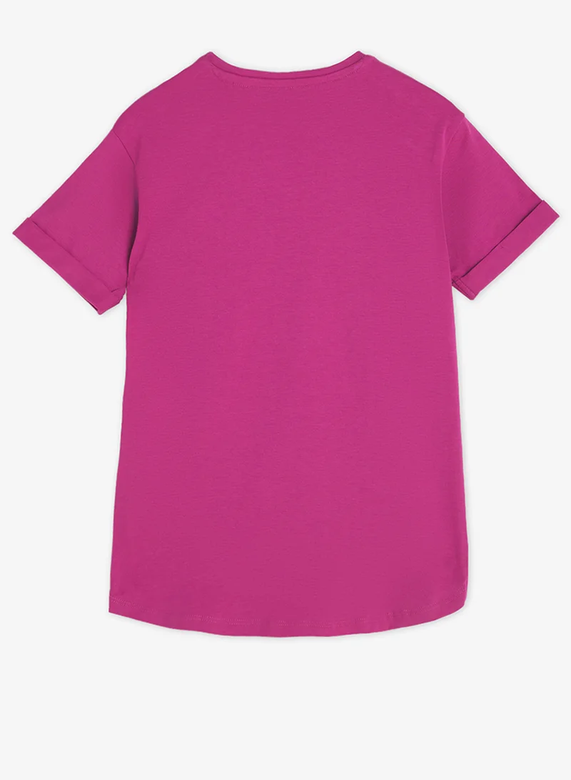 GUESS Youth Logo Crew Neck T-Shirt