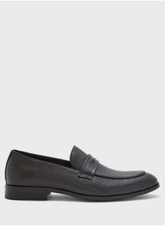 Robert Wood Weave Detail Formal Loafers  - Image 1