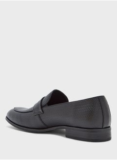 Robert Wood Weave Detail Formal Loafers  - Image 2