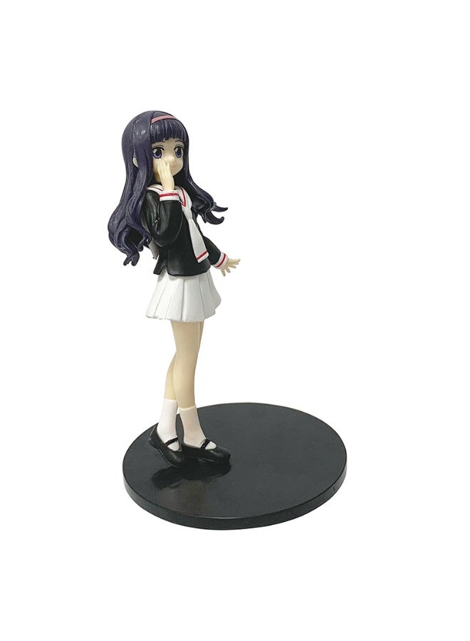 HALAMODO Sakura Card Captor Tomoyo Daidouji, a Beautiful Girl Anime Figure Model. Desktop Decoration Ornament, Ideal as a Birthday Gift. A Collectible Action Figure Toy, 15.5 cm - Image 3