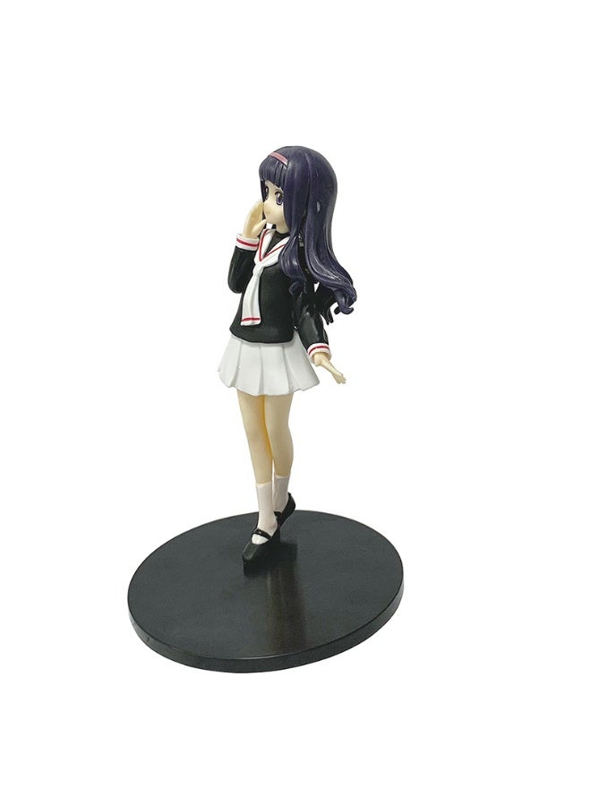 HALAMODO Sakura Card Captor Tomoyo Daidouji, a Beautiful Girl Anime Figure Model. Desktop Decoration Ornament, Ideal as a Birthday Gift. A Collectible Action Figure Toy, 15.5 cm - Image 5