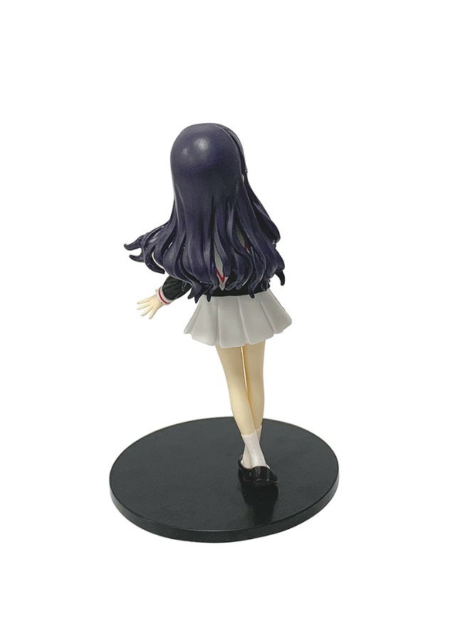 HALAMODO Sakura Card Captor Tomoyo Daidouji, a Beautiful Girl Anime Figure Model. Desktop Decoration Ornament, Ideal as a Birthday Gift. A Collectible Action Figure Toy, 15.5 cm - Image 4