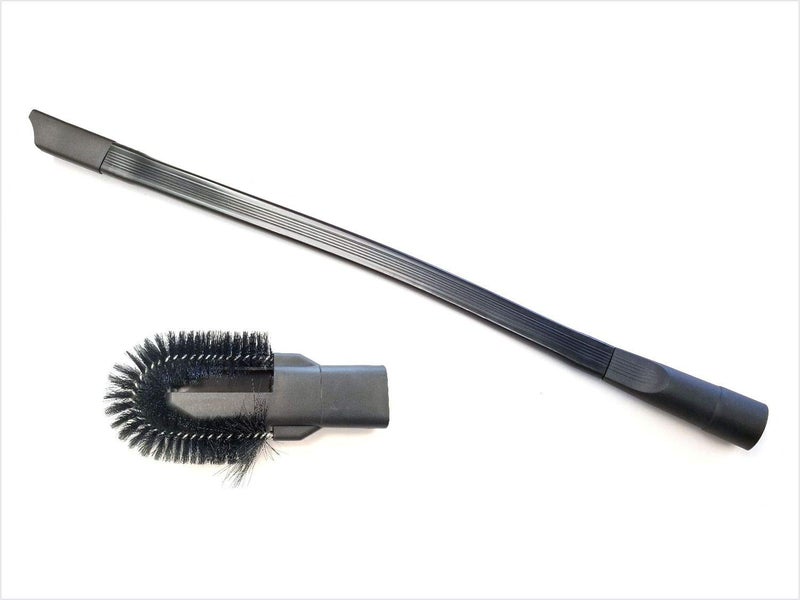 GOODVAC Universal 25" Long Flexible Crevice Tool with Detachable Brush for Dryer Lint, Under Furniture - Image 3