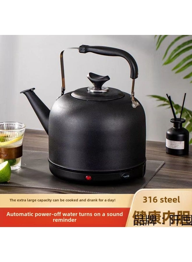 316 Stainless Steel Electric Kettle Large Capacity Electric Kettle Automatic Power Off Insulation Household 304 Kettle-Color:5l Food Grade 304 [automatic Power-off Insulation] Free Extension Wire-Capacity:Default
