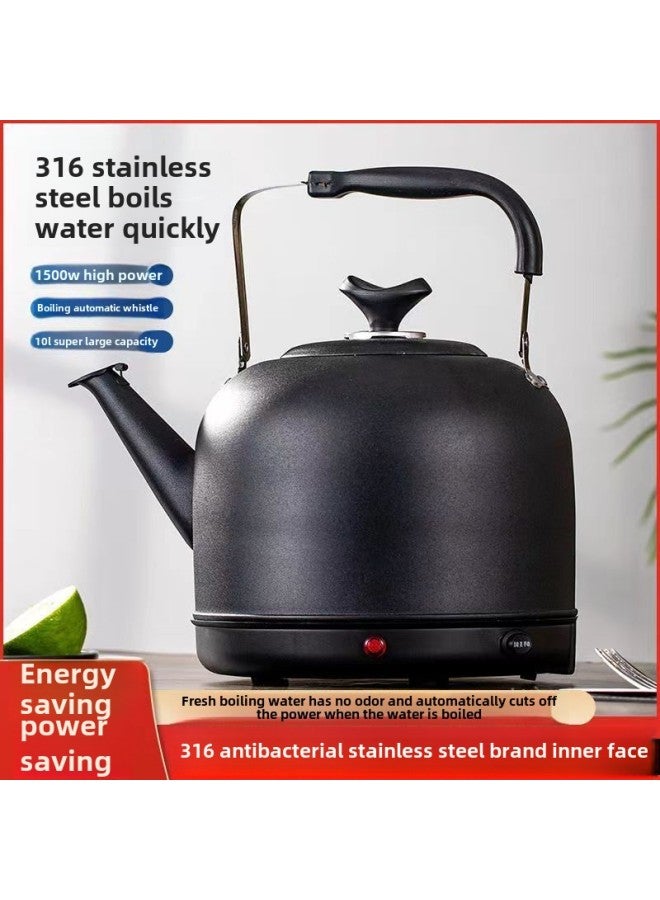 316 Stainless Steel Electric Kettle Large Capacity Electric Kettle Automatic Power Off Insulation Household 304 Kettle-Color:5l Food Grade 304 [automatic Power-off Insulation] Free Extension Wire-Capacity:Default