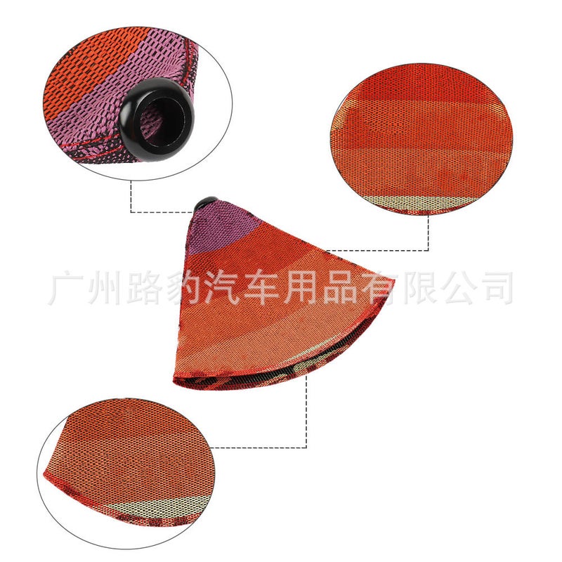 Car Modification Racing Br Shift Gear Cover Dust Cover Car Universal Shift Lever Gear Wave Stick Universal Leather Case - Image 3