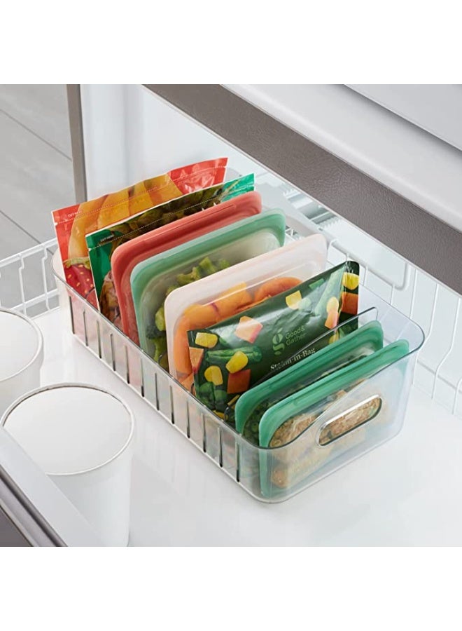 YouCopia حاوية فريزر يو كوبيا فريز أب 15 بوصة، منظم ثلاجة شفاف خالي من BPA مع فواصل قابلة للتعديل ومقابض للأطعمة المجمدة والوجبات المتبقية - Image 4